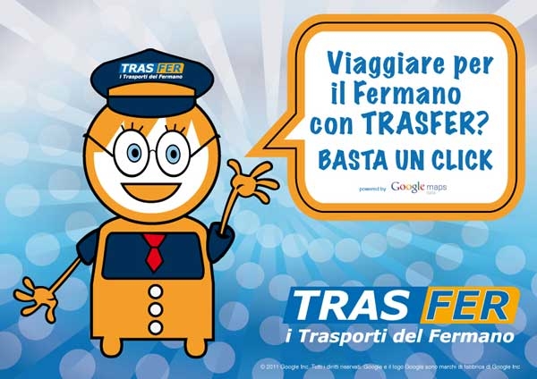 E' attiva la funzione di ricerca dei servizi con Google TRANSIT